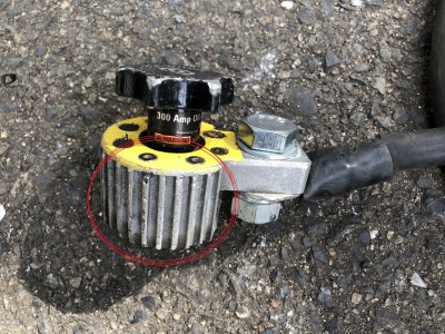 溶接用アース　磁石式